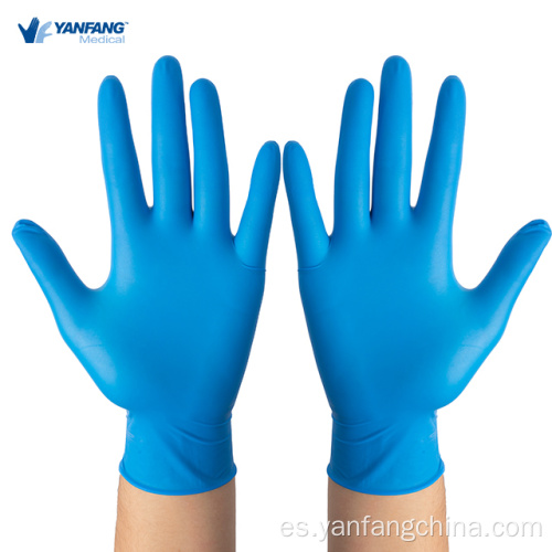 Guantes desechables de nitrilo dental dental sin polvo